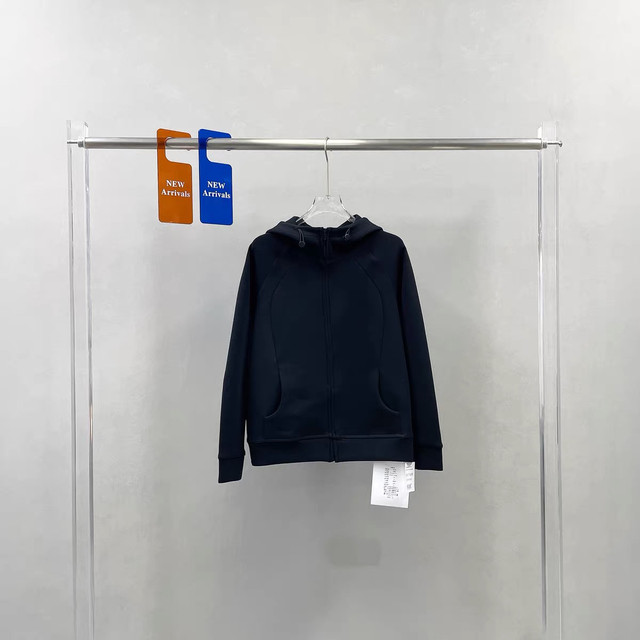 New style of solid color, loose jacket, slim zipper cardigan
