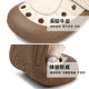 Soft cowhide spring and summer genuine leather bag-toe flat sandals new retro comfortable large size 41 women's shoes breathable hole shoes 42