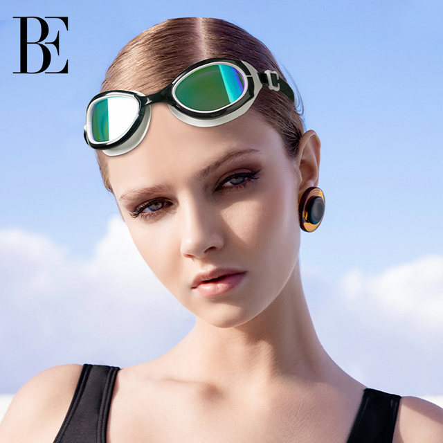 
BE van der An men's and women's swimming goggles waterproof and anti-fog high-definition flat light myopia degree competitive glasses professional swimming equipment