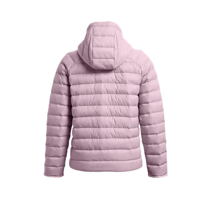 Under Armour official hooded down jacket women's summer outdoor sports cold-proof and warm tops fitness jacket trendy