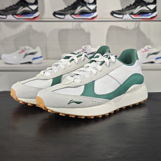 Li Ning 2024 summer new product 70s HERITAGE men's trendy retro classic casual shoes AGCU177