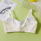 Girls' underwear junior high school and high school students' bra without steel ring development period, fixed anti-extended sagging bra summer thin style