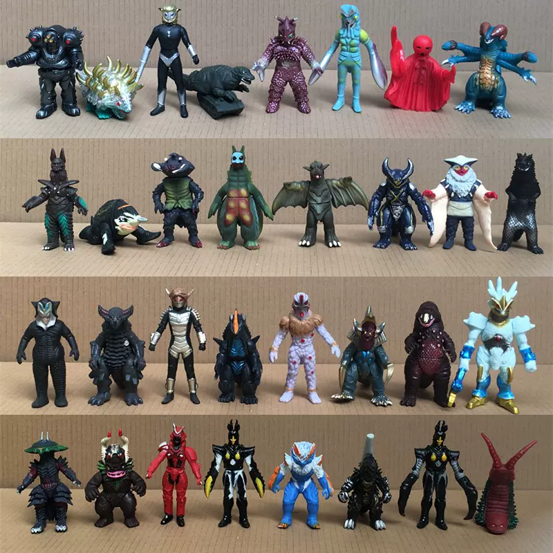 奥特曼软胶小怪兽儿童玩具大魔王兽宇宙星人奥特