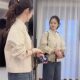 Work jacket women's short shirt 2025 spring new Korean loose high-end casual small jacket top