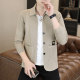 Men's jacket autumn new trendy fashion sweater business slim colors pure color jacket casual knitted cardigan