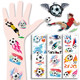 Football stickers face stickers children's tattoo stickers safe non-toxic boy football boy waterproof men and women long-lasting stickers