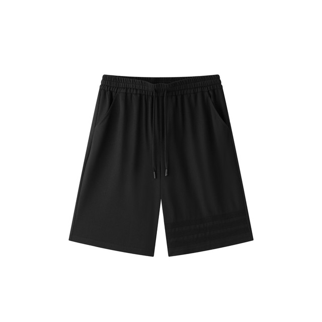 
Half ink large size shorts men's summer thin textured sports casual pants fat plus fat plus big five-point pants trendy