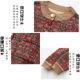 Middle-aged and elderly mothers' knitted cardigan coats, grandma's autumn and winter clothing, thickened large size lambswool warm wool clothes