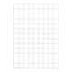Mesh grid iron mesh goods white supermarket photo wall grid wire grid hanging wall storage rack kindergarten wall