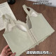 Ultra-thin French underwear for women with large breasts, small and slim without steel rings, sexy adjustable bra