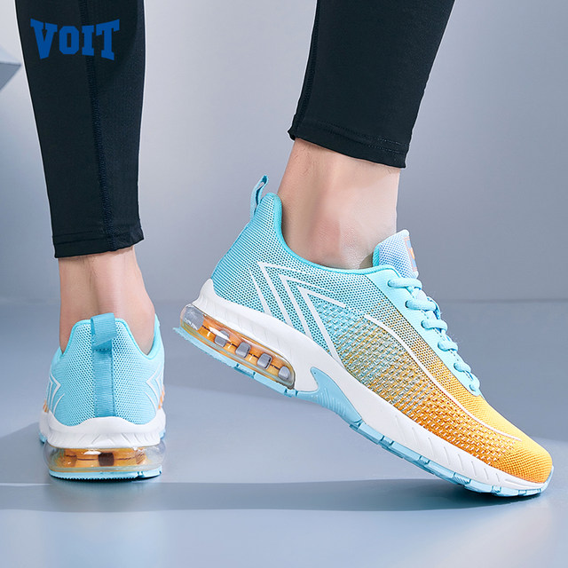 VOIT professional racing marathon air cushion running shoes for men, shock absorption and rebound 2025 new sports shoes for women