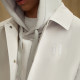 SEASON HIGH24 Spring New Loose Lapel Snap Button Solid Color Simple Mid-length Jacket Men's Clothing