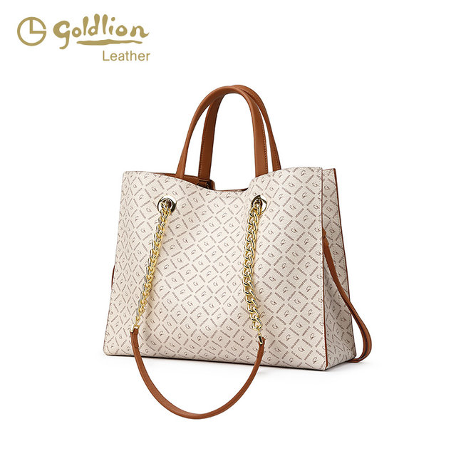 Jinlilai modern retro printed women's bag shoulder bag 2025 new large ...
