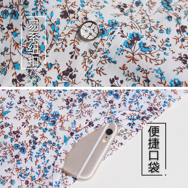 Pure cotton shirt for women, elderly women's clothing, mother's cotton shirt, grandma's clothing, spring clothing, old lady's summer clothing tops