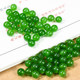 Natural Xinjiang Hotan Jade Scattered Beads Spinach Green Cleured Cleur Round Beads DIY Jewelry Writing Bracelet Necklace Jade Beads