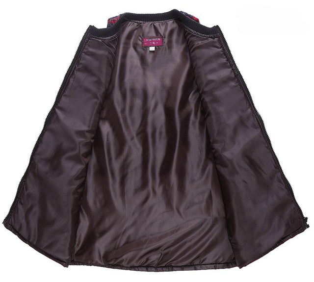 Middle-aged and elderly women's cotton vests, autumn and winter clothing, pure cotton mother's vests, warm vests, large size middle-aged coats, waistcoats for the elderly