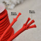 Kajian 3mm round rope 5mm Man wave rope handmade wiring rope hand rope necklace red rope DIY jade pendant lanyard