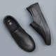 
New summer men's shoes casual breathable leather shoes lazy men's British driving shoes soft sole versatile trendy shoes