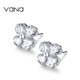 Vana Four-leaf clover sterling silver earrings for women's earrings 2025 new hot Valentine's Day gift for girlfriend