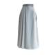Suit skirt for women mid-length spring and summer high waist A-line large umbrella skirt covering hips to make you look slim in commuting temperament long skirt

