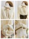 Black fungus lace stand-up collar lace shirt for women in autumn and winter plus velvet thickened sweet inner layer bottom bow shirt top