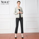 Middle-aged women's clothing 2025 spring new thin fashion hooded windbreaker jacket simple solid color mother top jacket