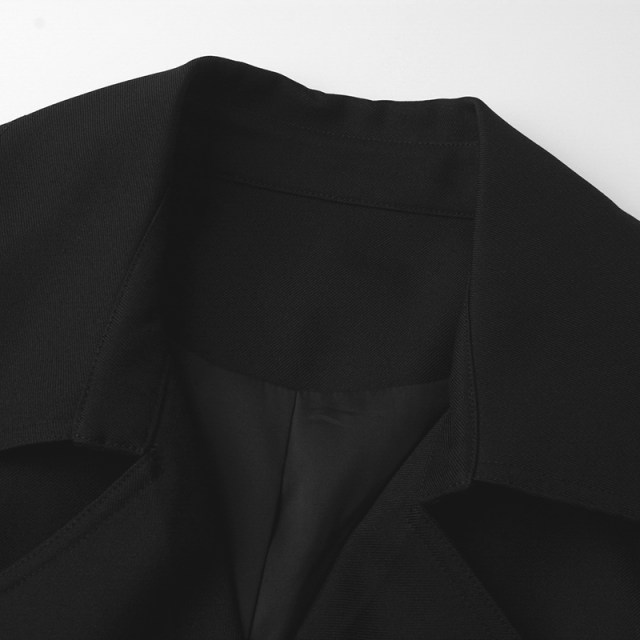 2025 Spring Outlets Authentic High-end HM Series Double Bretted Long Sleeve Tops High-end Trench Coat Jacket for Women