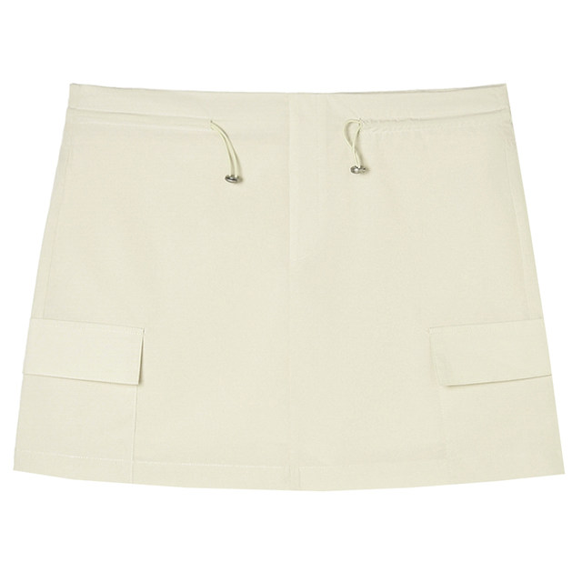 Authentic Extraordinary Extraordinary Shenzhen Nanyou NY Summer New Style Drawstring Elastic Waist Mid-Skirt Skirt