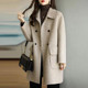 Women's 2025 autumn and winter new style small loose thickened mid-length temperament fashionable and warm coat