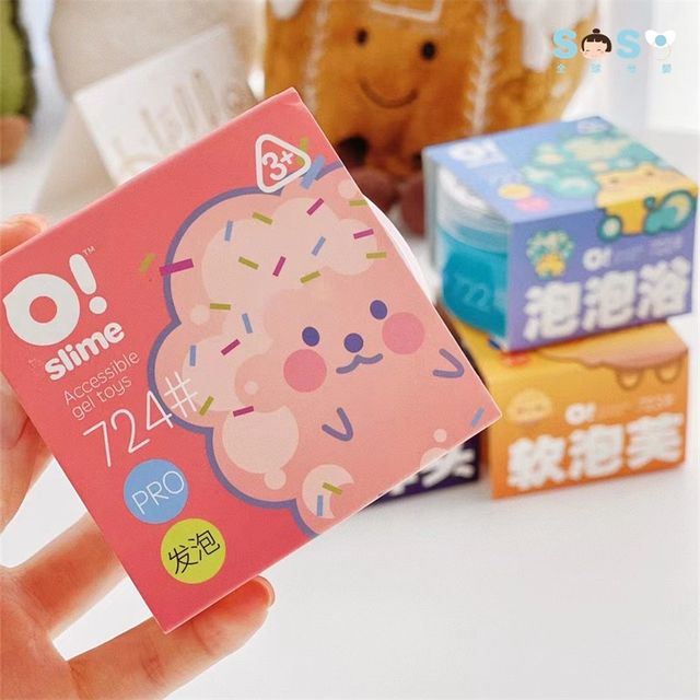 [SOSO Global] Oh Little Mum Oslime Glip -making Children Declaiming Toys Crystal Mud Polying Mud safe and environmentally friendly
