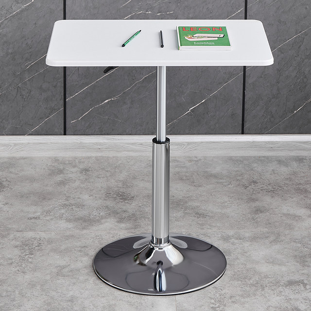 Lift computer desk household sofa bedside table can rotate the office ...