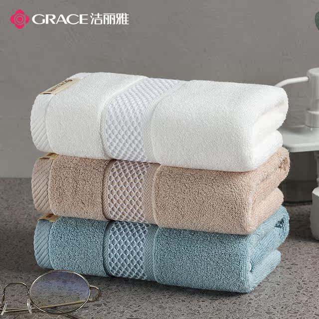 Jialiya towel pure cotton 100 cotton face wash household 140g thickened and absorbent men and women 2025 new style