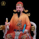 The statue of Wenchang Emperor Wenqu Xingjun statue of Han Baiyu Painted True Statue Study Room Desk Desk Home Worship Switching
