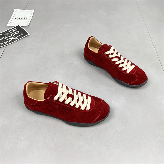 Genuine leather breathable moral training shoes for women 2025 autumn new retro classic lightweight versatile sports casual Forrest shoes trendy