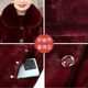 Grandma's winter clothing is noble and western-style. Mom's velvet coat. Middle-aged and elderly women's clothing. Mink velvet coat. Old lady's cotton-padded jacket.