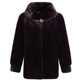 Mother's noble winter mink coat middle -aged and elderly grandmother's mink velvet fur jacket in the middle of the elderly
