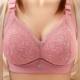 Large size, large breasts without steel rings, small, gathered, and tied breasts, shoulder straps, stable lifting, anti-sagging, comfortable sports bra