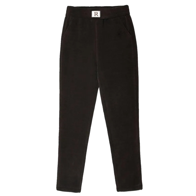 Add velvet thickened Harun pants children in autumn and winter large size warm wild feet loose, thin waist casual trousers
