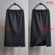 New autumn and winter polyester cotton skirt high waist hip skirt mid-length skirt pencil skirt large size women's clothing