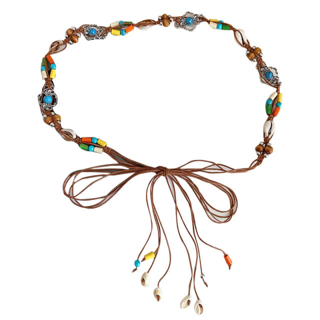 Belt women's decoration versatile dress niche waist rope trendy ethnic style versatile design sense fashionable thin belt