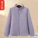 
Middle-aged and elderly women's stand-up collar fleece autumn and winter lamb velvet sweatshirt mother's plus velvet thickened Austrian fleece cotton coat