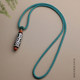 Purely handmade no interface design fixed pullover lanyard pendant rope Dzi bead jadeite and Hetian jade Pixiu necklace rope