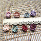 Korean style woolen fabric flowers simulated flower headdress hair accessories handmade accessories rose 2cm daisy