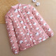 Pure handmade cotton cotton coat for women, mother thickened and warm cotton jacket for winter and cold, wearing cotton coat for winter