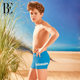 BE van der Ann Joint Children's Sports Boxer Swimming Boys Teen Super Elastic Anti-Chlorine Training Quick-Drying Swimming Boys