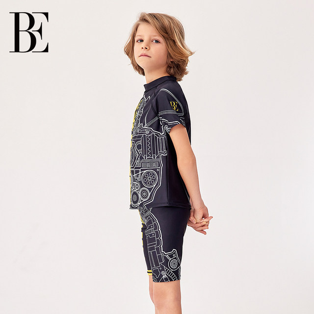 BE van De'an Joint Children's Swimsuit Boys Medium-Grand Children's Split Swimsuit Boys Sun Protection Quick Dry 2025 New Style