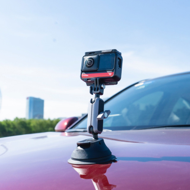 Insta360 x PGYTECH car suction cup compatible with X/Ace series/GO 3S