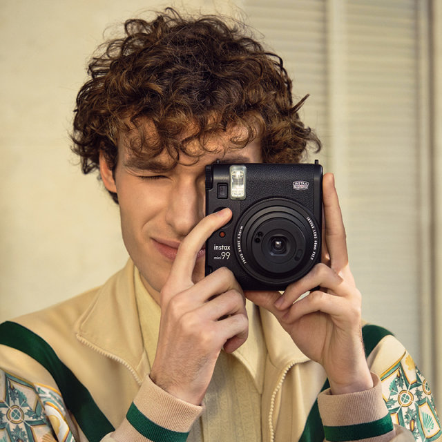 Fujifilm Fuji Instax Polaroid mini99 camera one-time imaging flagship burly streamer gift box