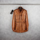 Autumn and winter popular genuine leather jacket for women, mid-length retro distressed Korean style work jacket, large size motorcycle leather jacket