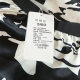 Ice silk ink printed skirt for women with large size summer new A-line floral umbrella skirt mid-length drooping floral skirt
